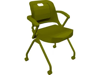 Allsteel Chair 5 3D Model