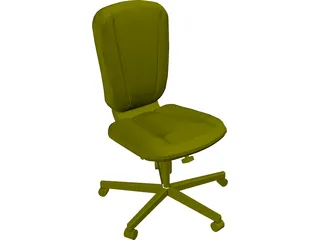 Allsteel Chair 6 3D Model