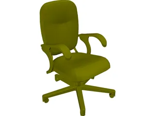 Allsteel Chair 8 3D Model