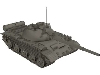 T-62 3D Model