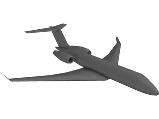 Bombardier Global Express XRS 3D Model