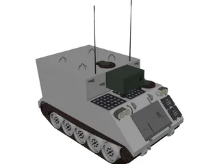 Command Vehicle 1068 3D Model