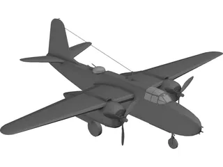 A-20 Havoc 3D Model