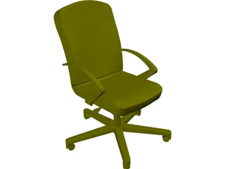 Allsteel Chair 10 3D Model