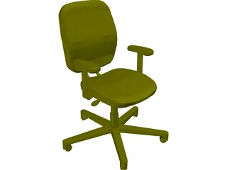 Allsteel Chair 11 3D Model