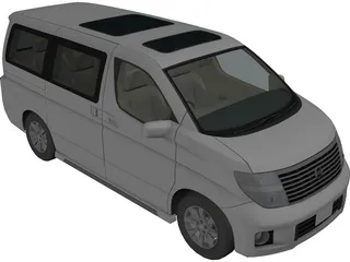 Nissan Elgrand 3D Model