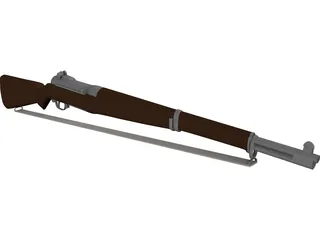 M-1 Garand 3D Model