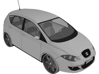 Seat Altea (2004) 3D Model