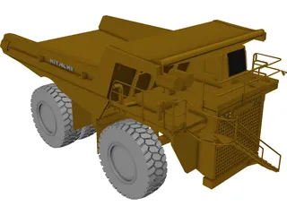 Hitachi E700 3D Model