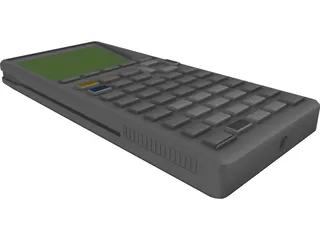 Texas Instruments Ti-85 3D Model