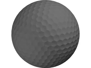 Golf Ball 3D Model