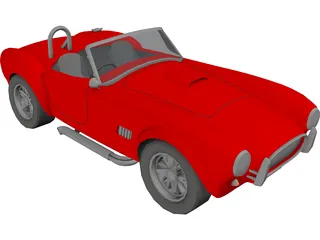 Ford Shelby Cobra 3D Model