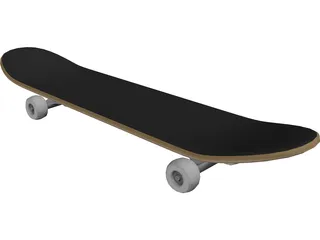 Skateboard 3D Model