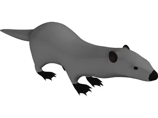 Otter 3D Model