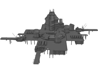 SF Base 3D Model