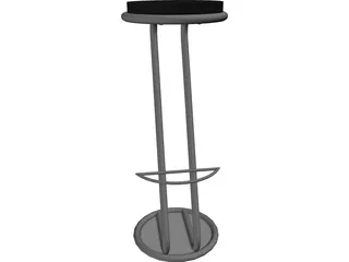 Barstool 3D Model