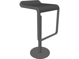 Barstool LEM 3D Model