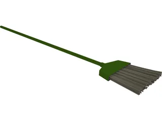 Sweep Broom 3D Model