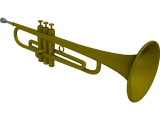 Trumpet 3D Model