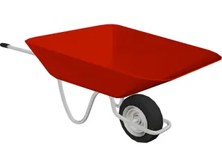 Wheelbarrow 3D Model