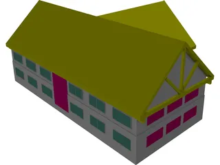 Retail Building 3D Model