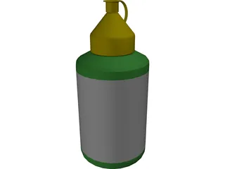 Paint Pot 3D Model