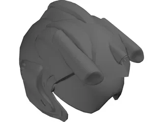 JSF Helmet 3D Model