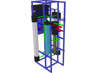 Reverse Osmosis Machine (FDA Approved) 3D Model