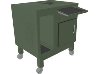 Cart 3D Model