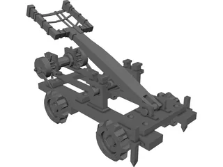 Catapult 3D Model