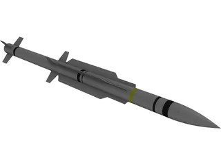 RIM-67 SM-2 Standard Missile 3D Model