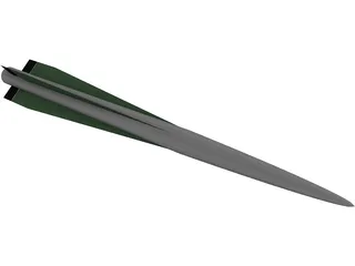 Surface to Air Missile (SAM) 3D Model