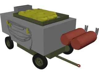 USAF Dash 60 (Power Unit) 3D Model