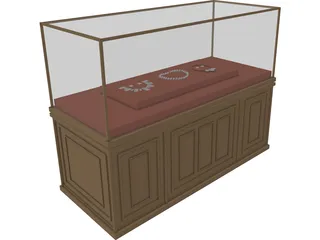 Museum Glassbox  3D Model