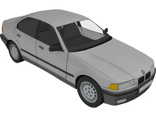 BMW 325 (1996) 3D Model