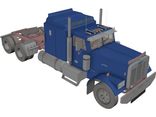 Freightliner Aerodyne 3D Model