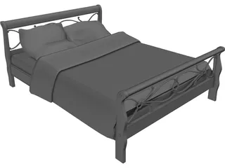 Bed Jean 3D Model