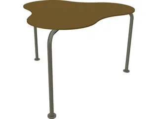 Fellini Table 3D Model