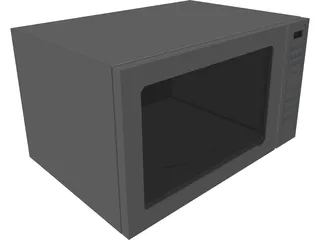 Microwave 3D Model