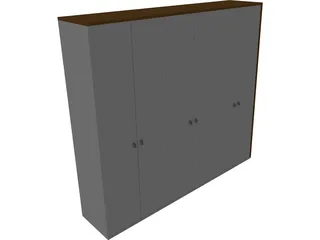 Wardrobe 3D Model