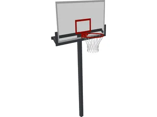 Basketball Hoop 3D Model