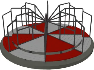 Carousel 3D Model