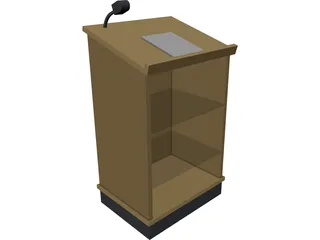 Lectern 3D Model