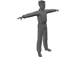 Boy 3D Model