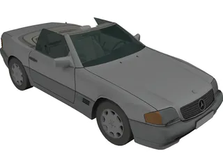 Mercedes-Benz SL 500 (1999) 3D Model