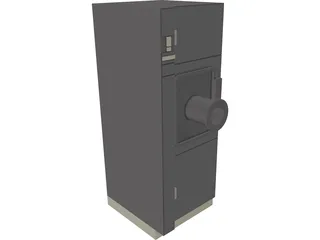 Decontamination Cabinet 3D Model