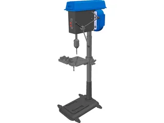 Pillar Drill 3D Model