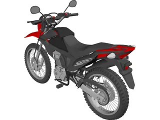 Honda Bros 160 3D Model