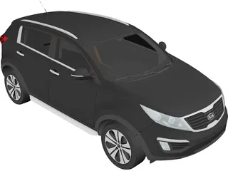 Kia Sportage 3D Model