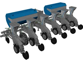 Seeder 3D Model